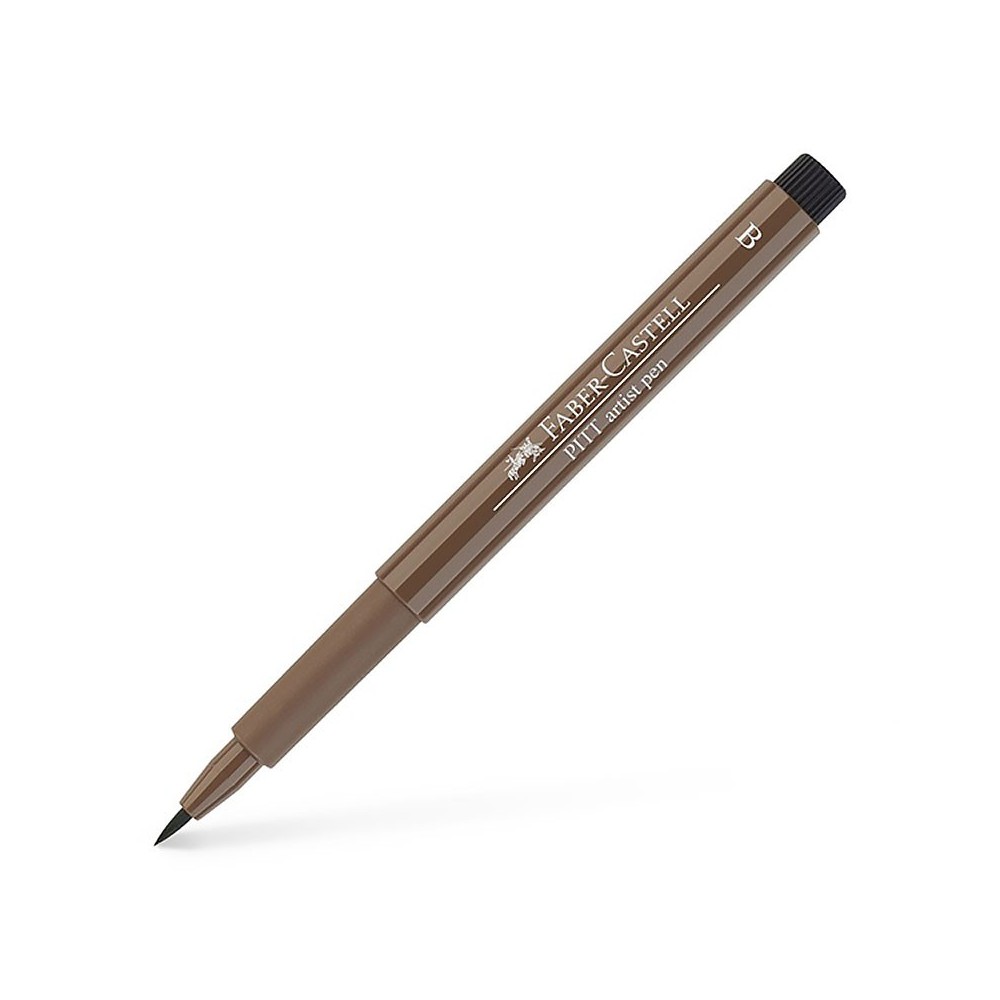 Pisak pędzelkowy Pitt Artist Pen - Faber-Castell - 177, Walnut Brown