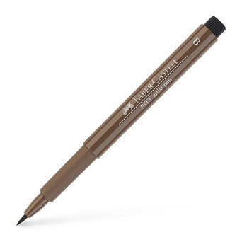 Pisak pędzelkowy Pitt Artist Pen - Faber-Castell - 177, Walnut Brown