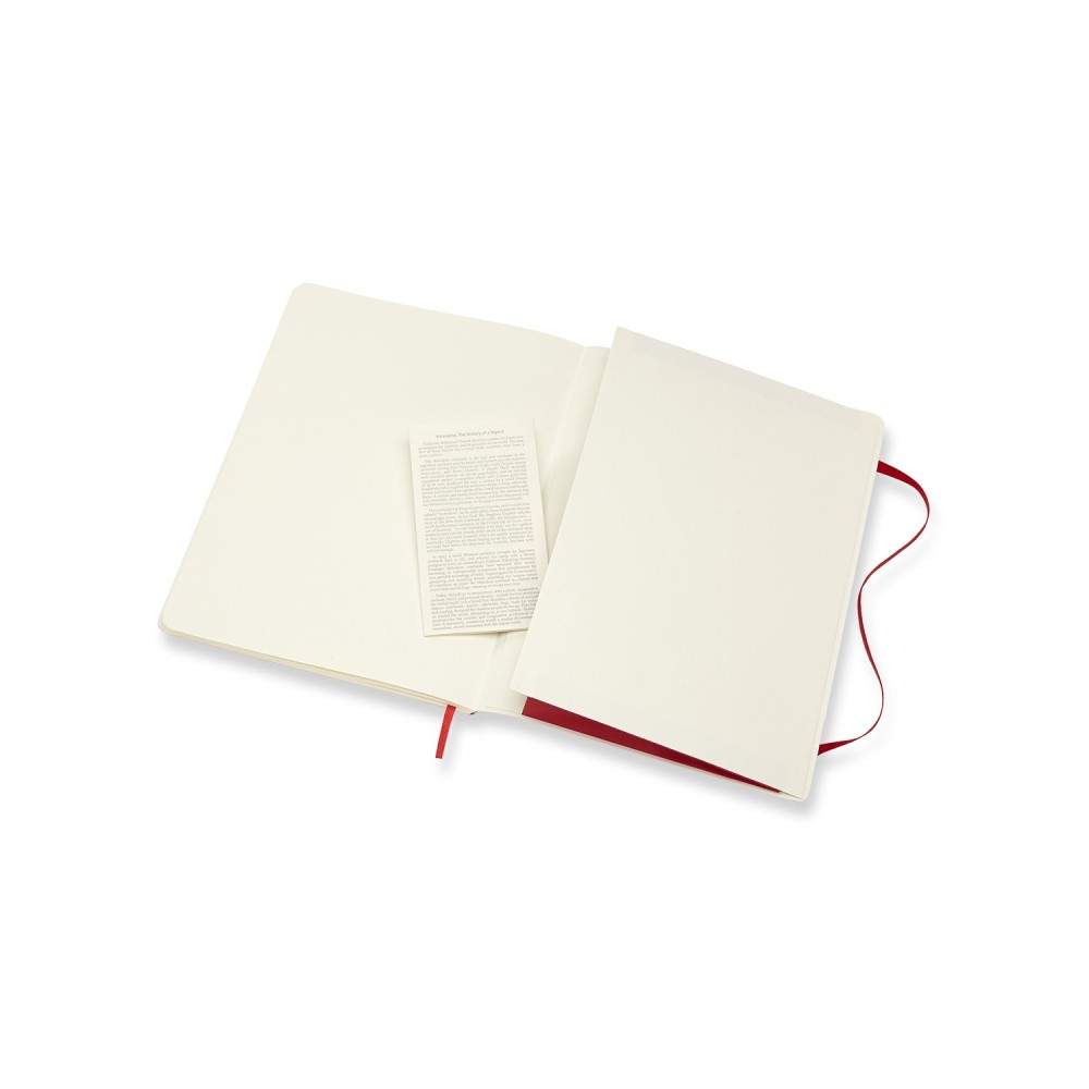 Notebook Moleskine XL Plain Red - Soft