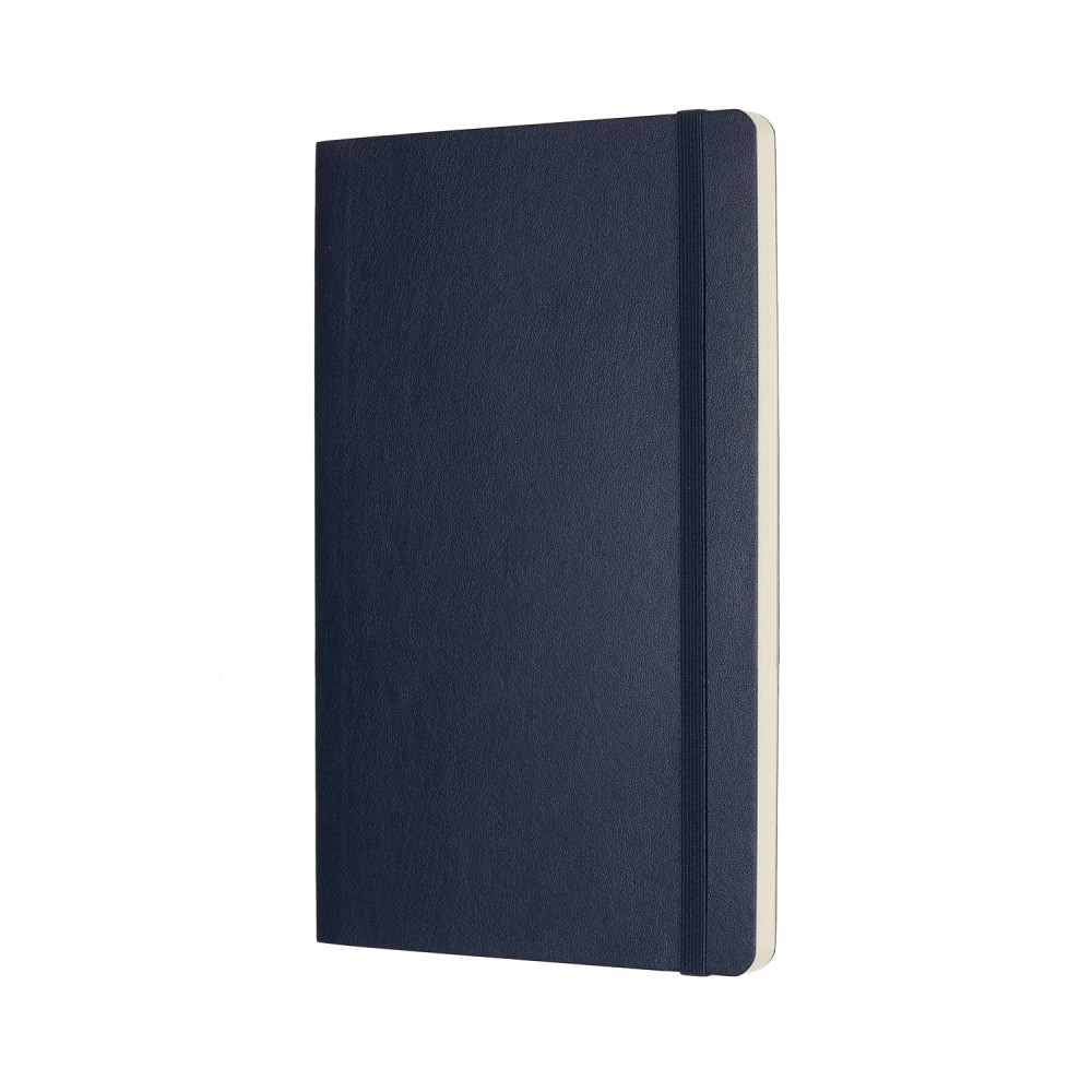 Notatnik gładki A5 - Moleskine - granatowy miękka okładka