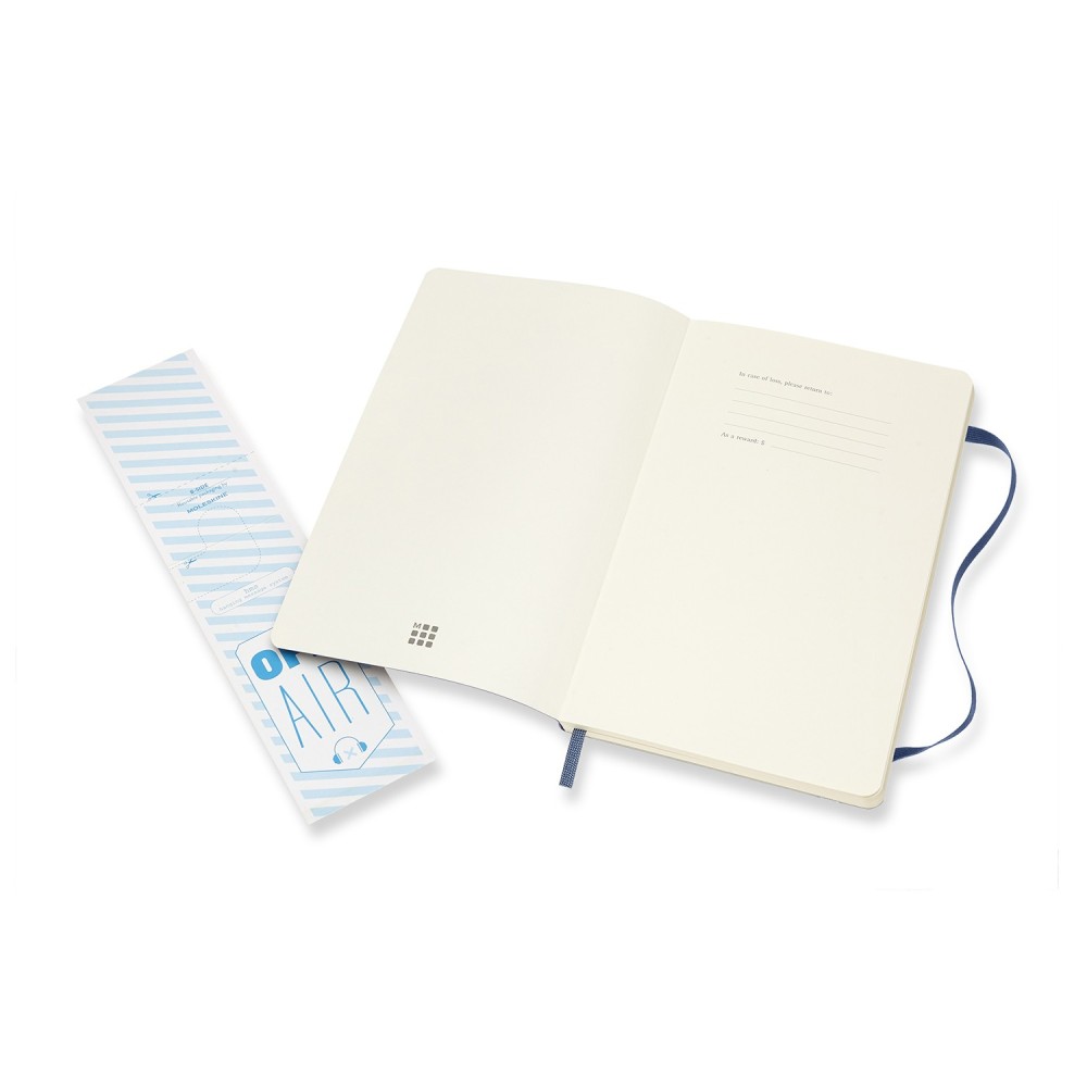 Notebook Moleskine - Plain Soft Sapphire Large