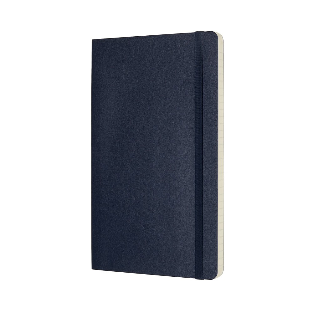 Notatnik w linie A5 - Moleskine - granatowy miękka okładka