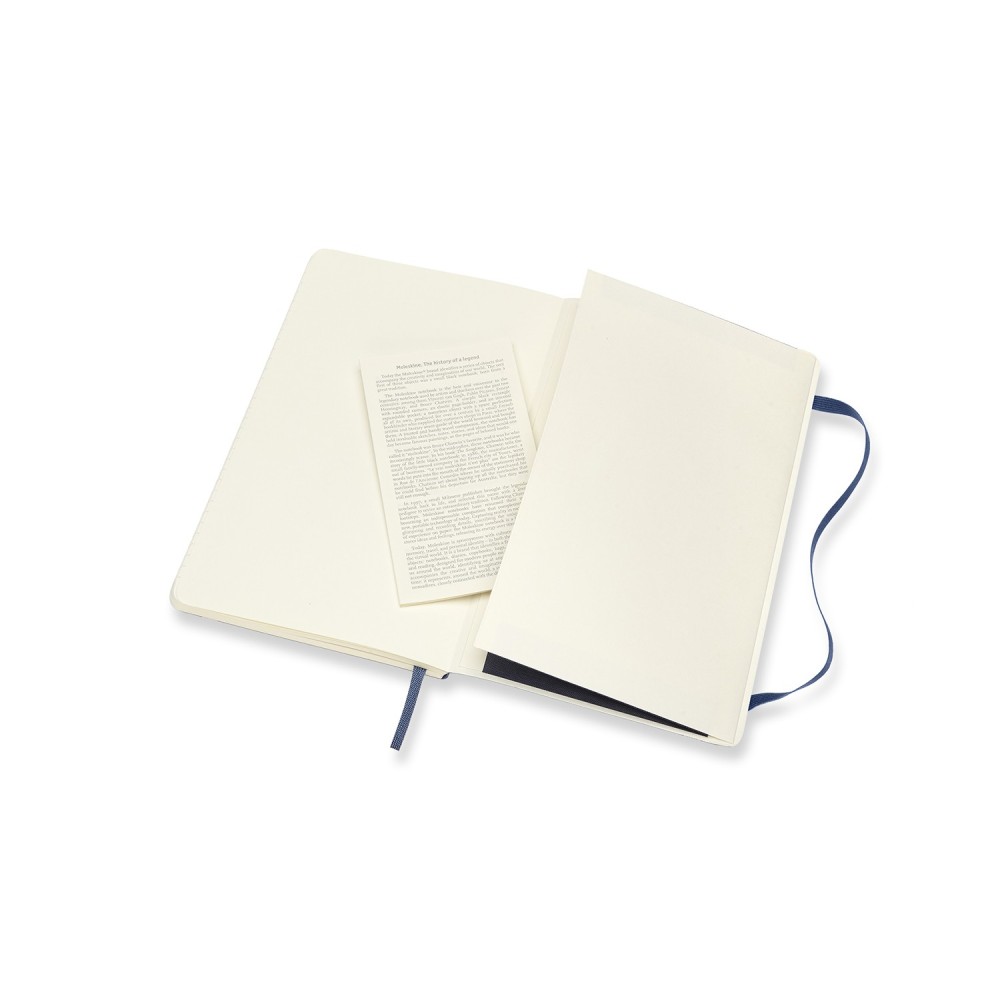 Notebook Moleskine - Ruled Soft Sapphire Large
