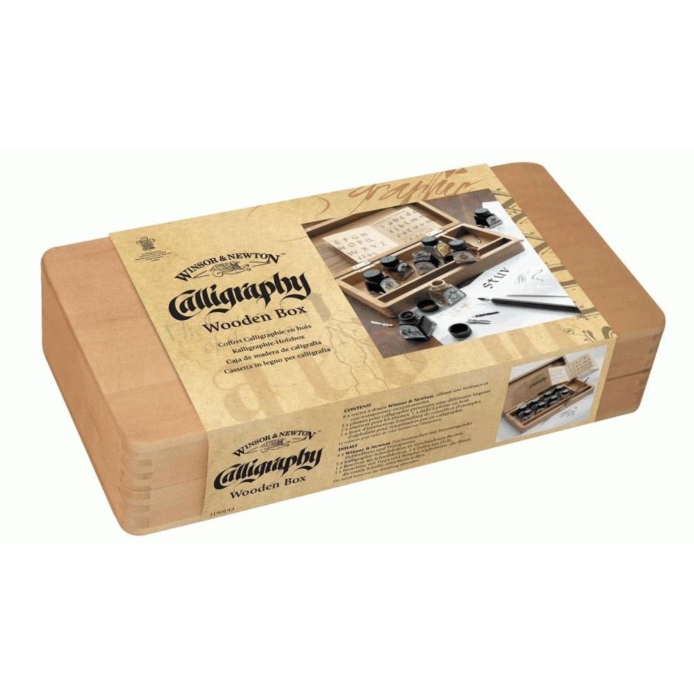 Calligraphy Wooden Box Set - Winsor & Newton
