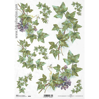 Decoupage paper A4 - ITD Collection - rice, R970
