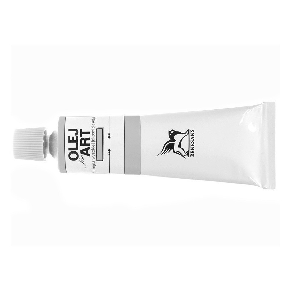 Farba olejna metaliczna Olej for Art - Renesans - 89, srebro, 60 ml