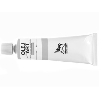 Farba olejna metaliczna Olej for Art - Renesans - 89, srebro, 60 ml