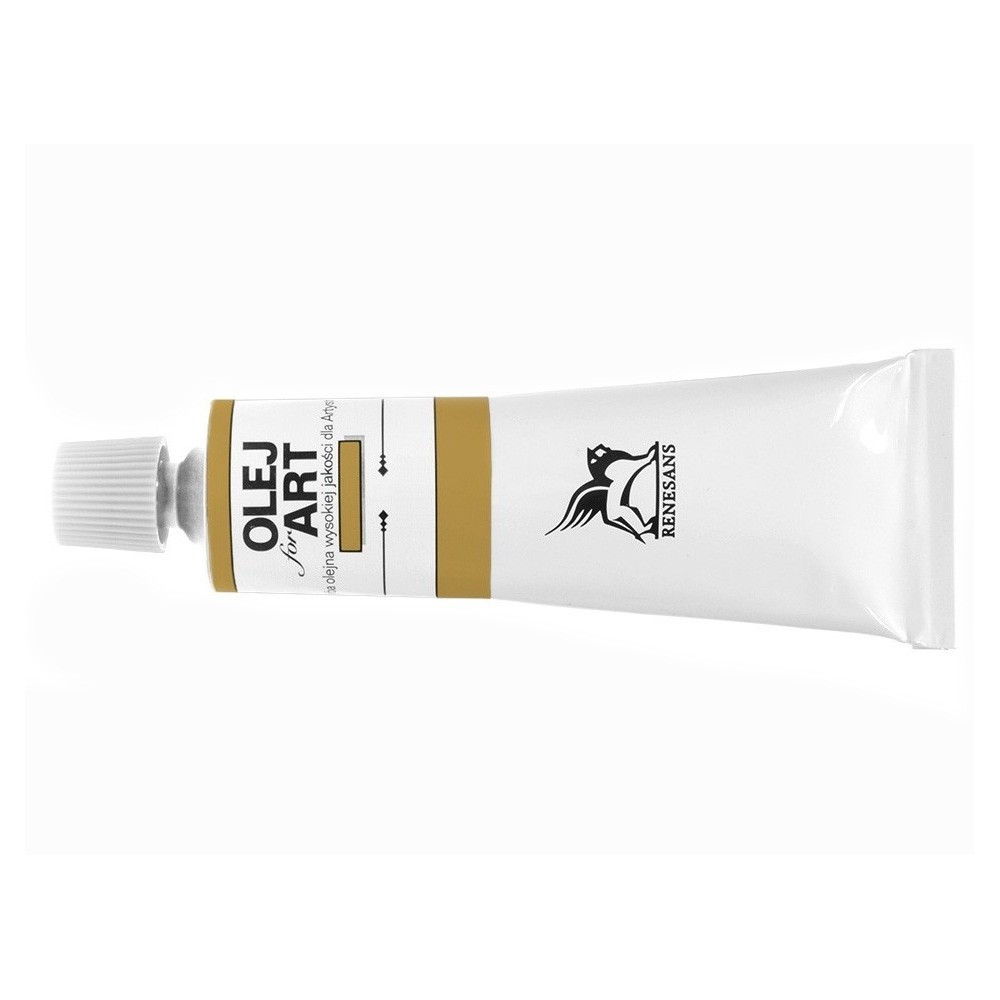 Farba olejna metaliczna Olej for Art - Renesans - 90, złoto, 60 ml