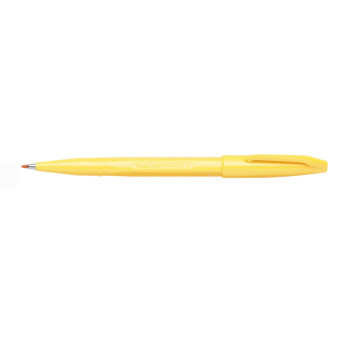 Pisak artystyczny Sign Pen - Pentel - żółty