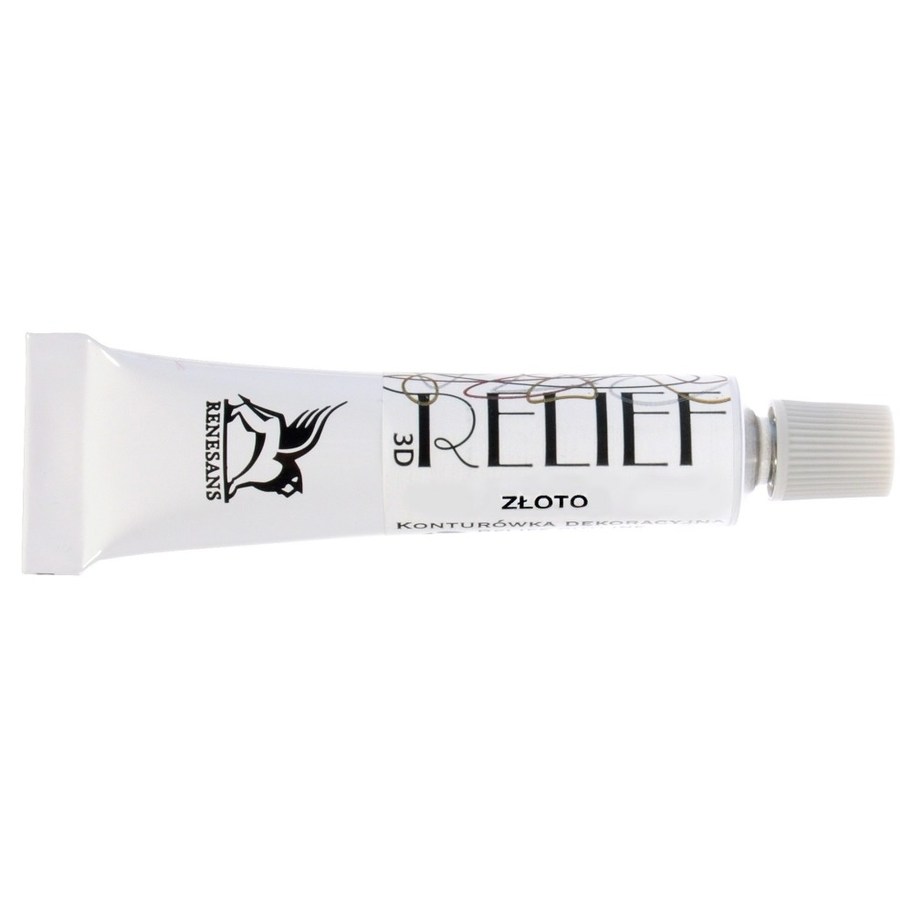 Konturówka relief Deco - Renesans - złota, 20 ml