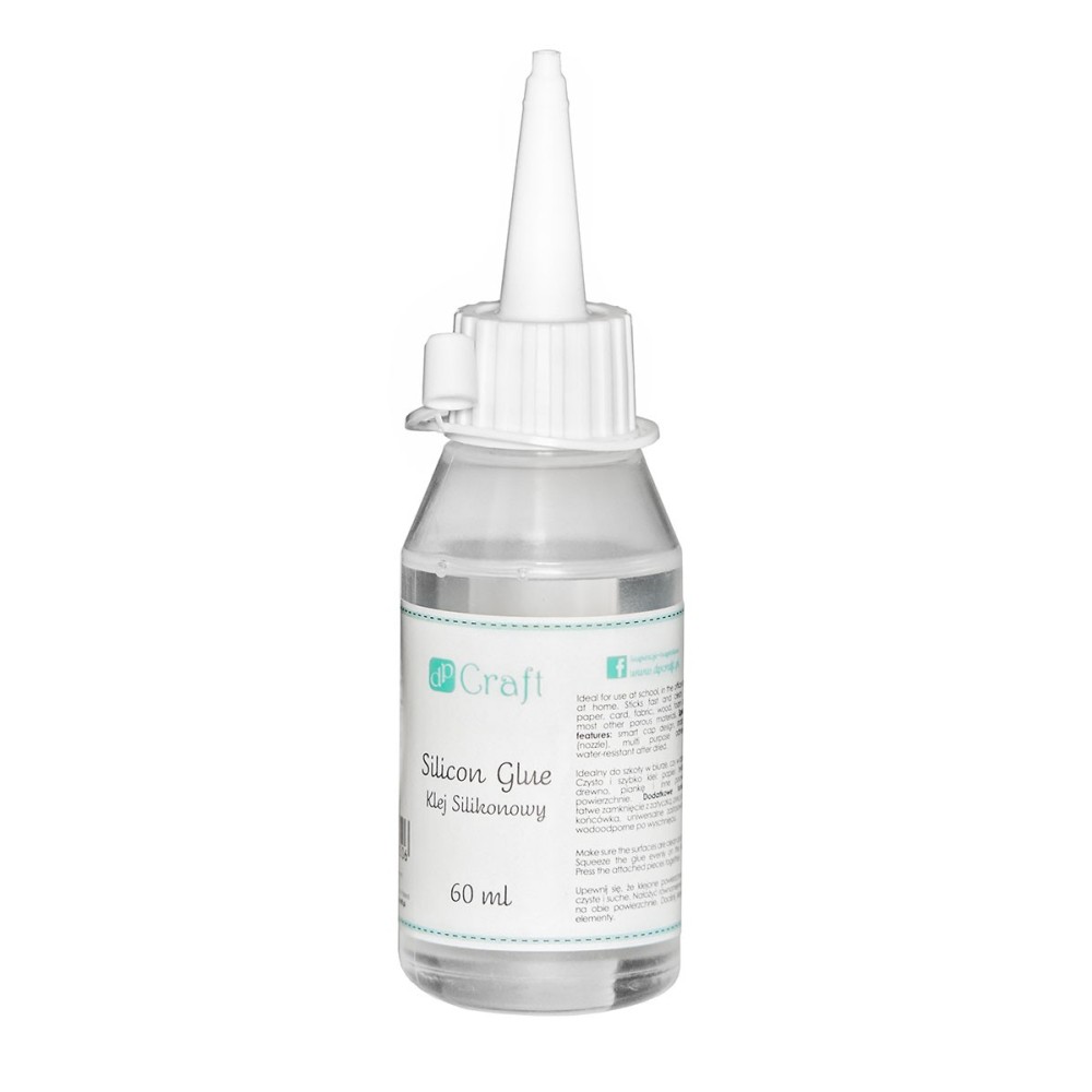 Klej silikonowy, szybkoschnący - DpCraft - 60 ml