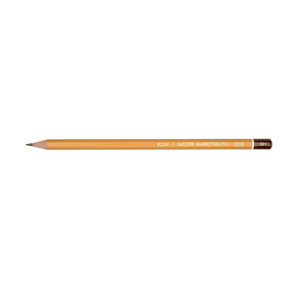 Ołówek grafitowy 1500 - Koh-I-Noor - 5H