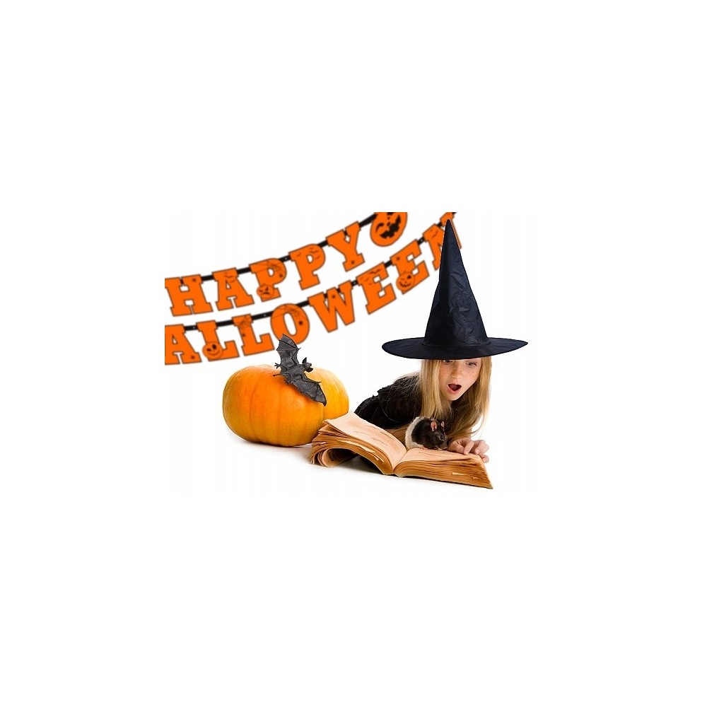 Witch hat - black