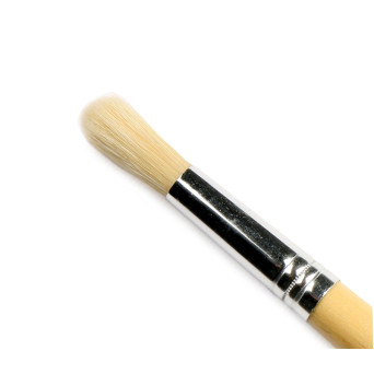 Round, bristle, 6003R brush - Renesans - long handle, no. 4