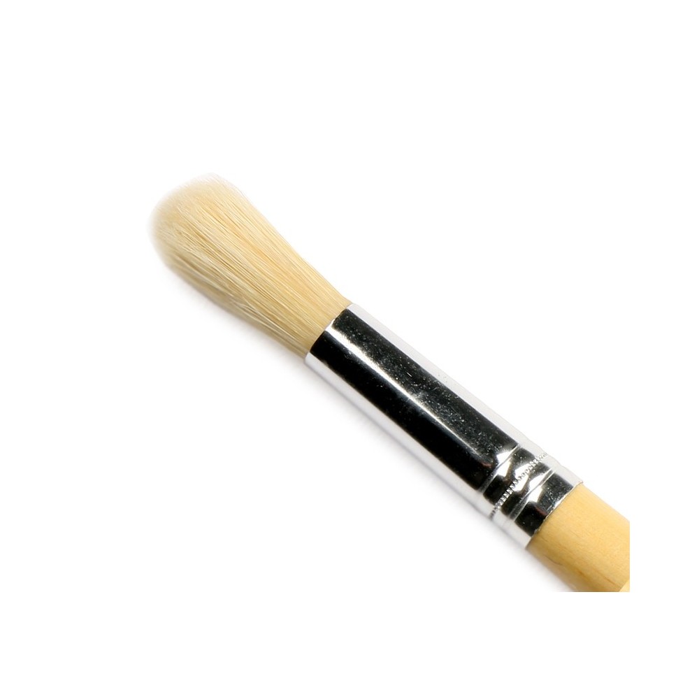 Round, bristle, 6003R brush - Renesans - long handle, no. 9