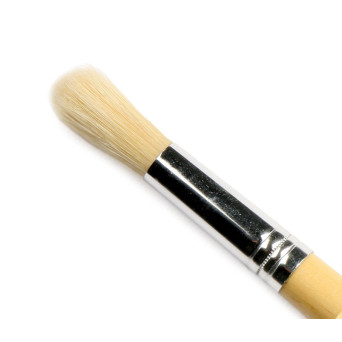 Round, bristle, 6003R brush - Renesans - long handle, no. 9