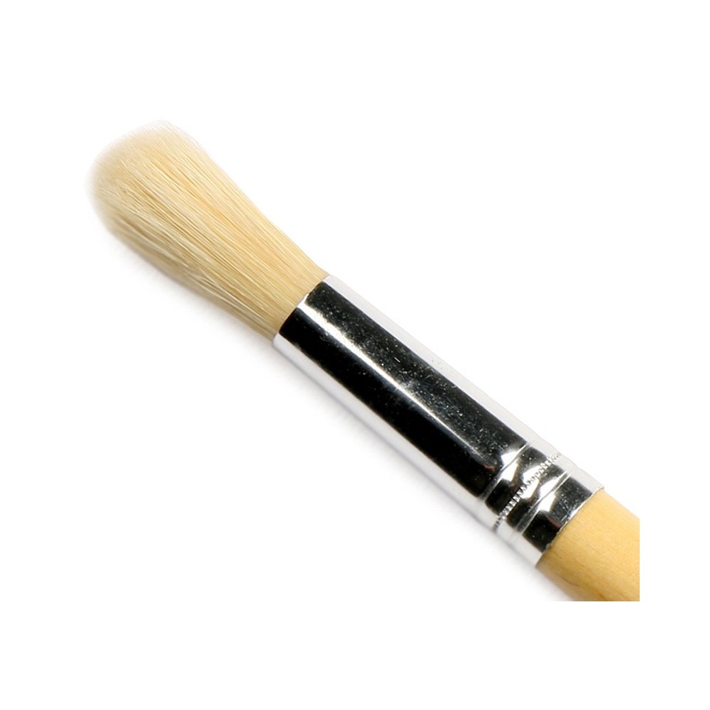 Round, bristle, 6003R brush - Renesans - long handle, no. 12