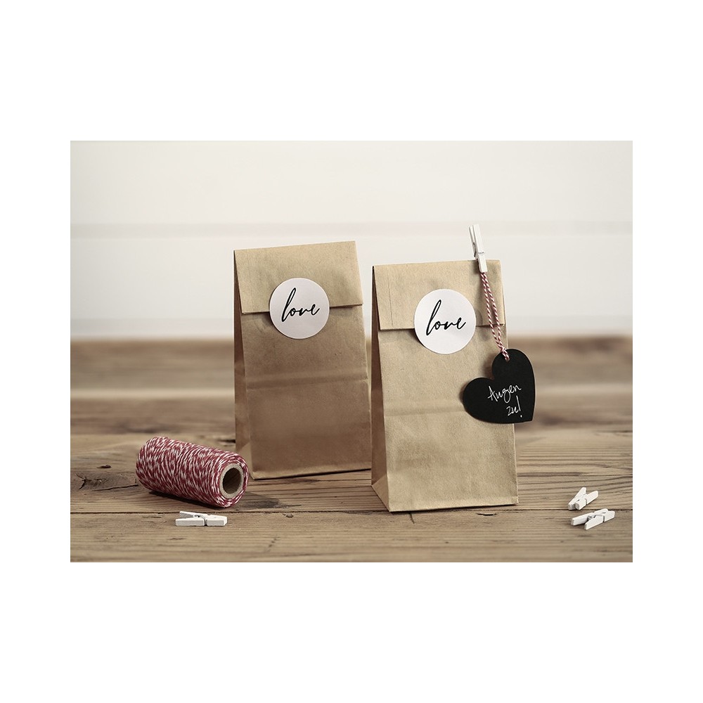 Treat bags, kraft, 6 pcs