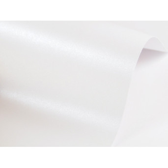 Papier Sirio Pearl 125g - Ice White biały A4