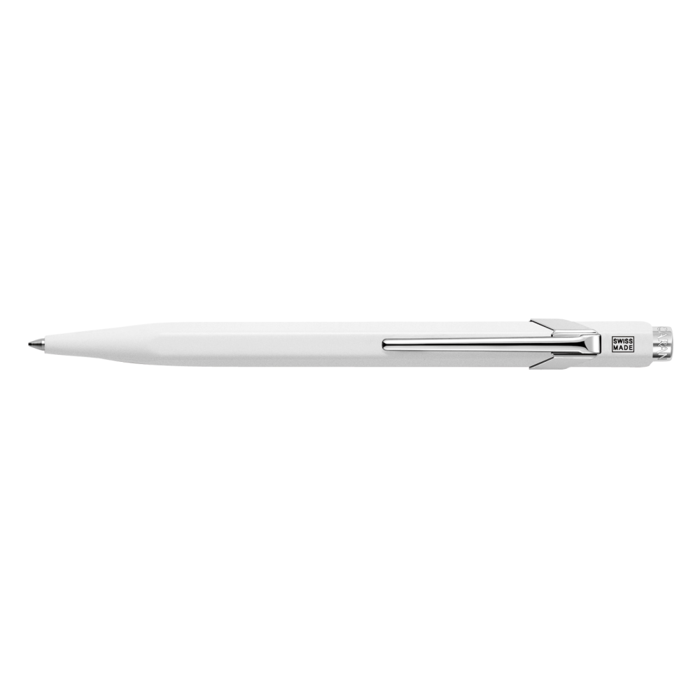 849 Pop Line, white ballpoint pen - Caran d'Ache