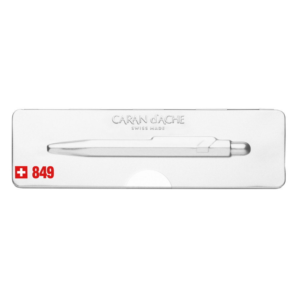 Długopis 849 Pop Line z etui - Caran d'Ache - czarny