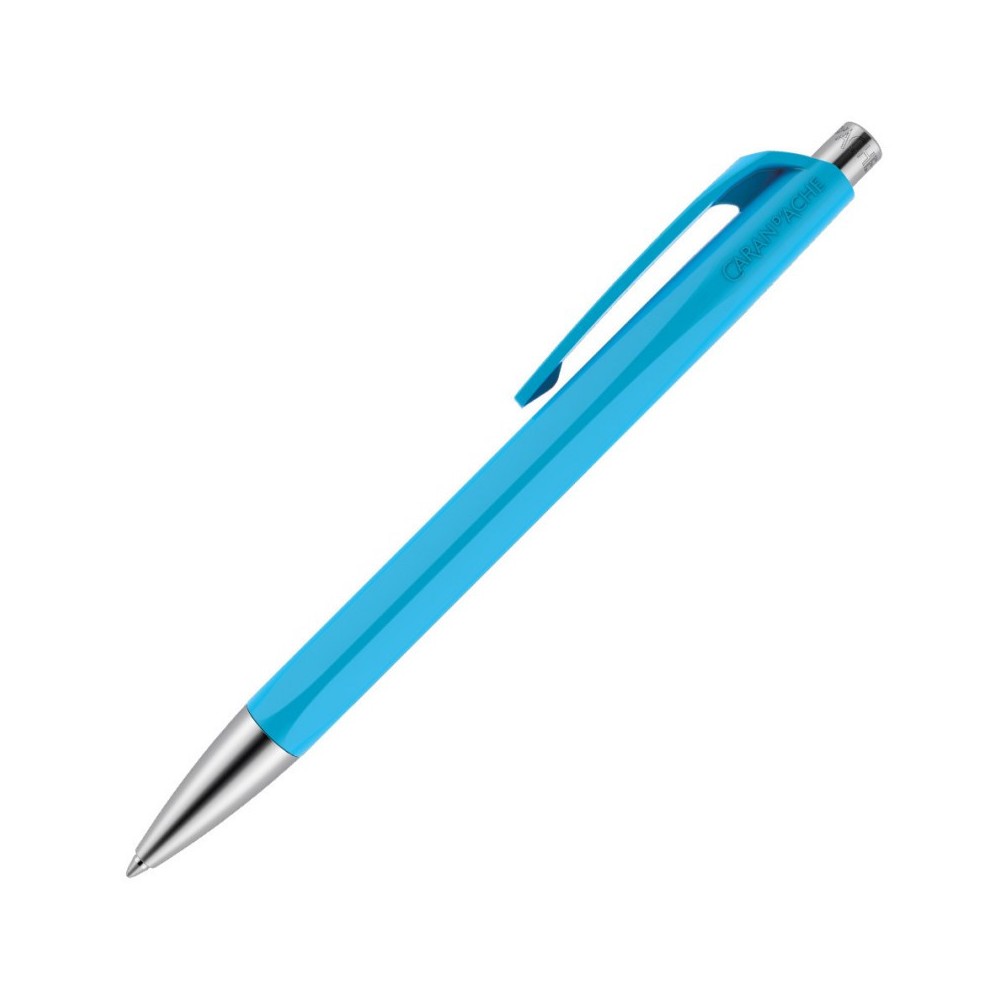 Ballpoint pen 888 Infinite, turquoise - Caran d'Ache