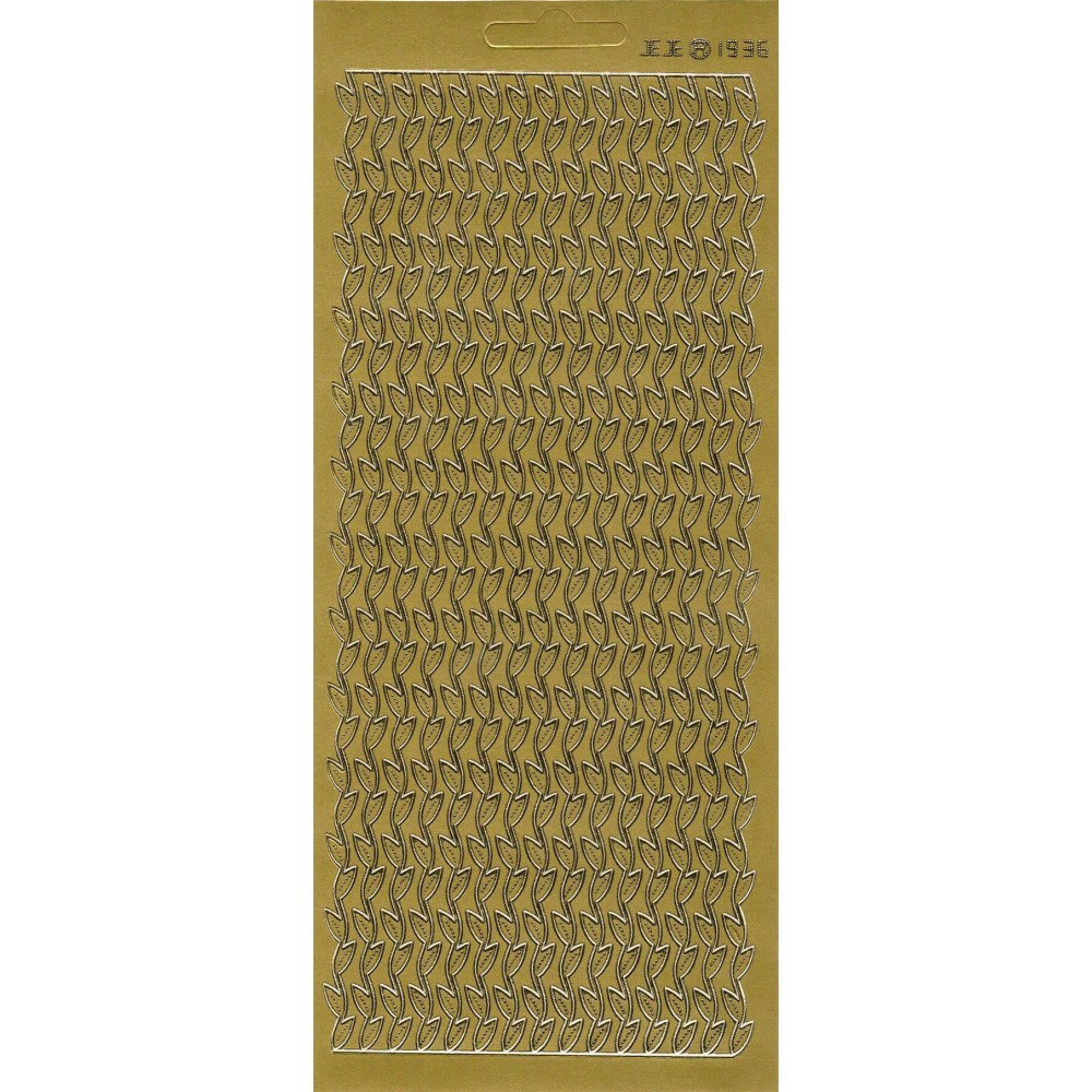 Stickers - Szlaczek z listków 1936 Gold