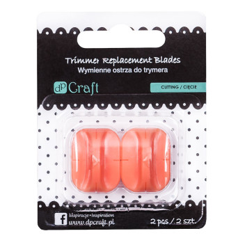 Trimmer replacement cutting blades, 2 pcs