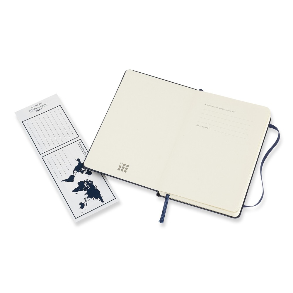 Notebook Moleskine - Dotted Hard Sapphire L 70g/m2