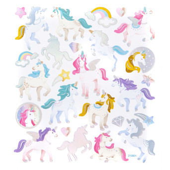 Stickers - Unicorns, 26 pcs
