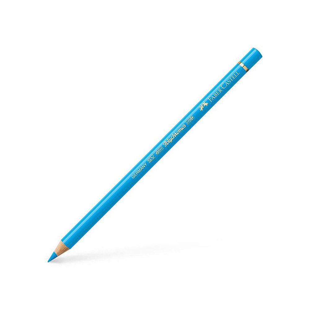 Polychromos Artists' Colour Pencil - Faber-Castell - 145 Light Phthalo Blue