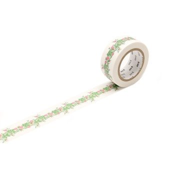 Taśma papierowa washi - MT Masking Tape - William Morris Rambler, 10 m
