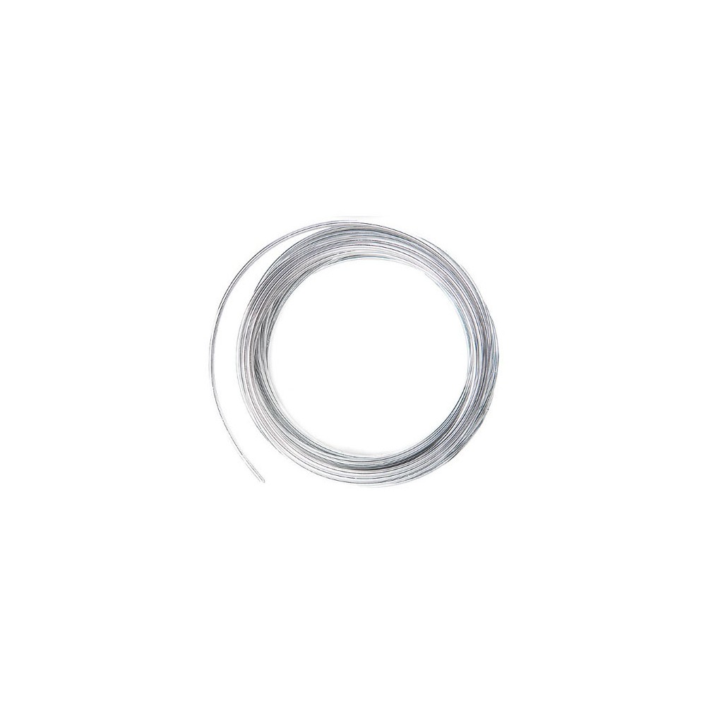 Drucik metalowy 2 mm - DpCraft - srebrny, 5 m