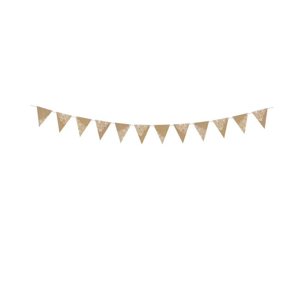 Garland Flags - kraft, 2,1 m