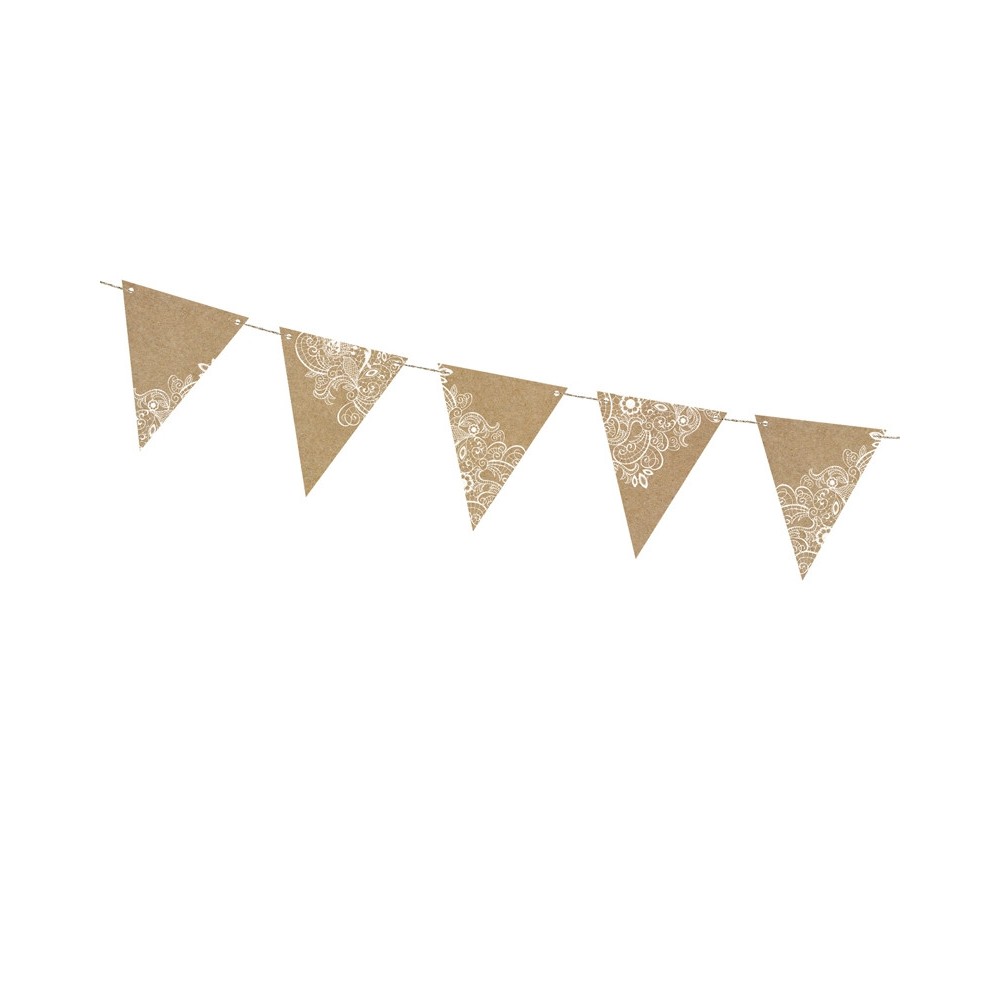 Garland Flags - kraft, 2,1 m