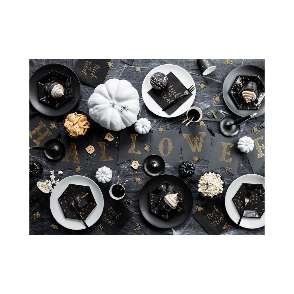 Baner Halloween - czarny, 20 x 175 cm