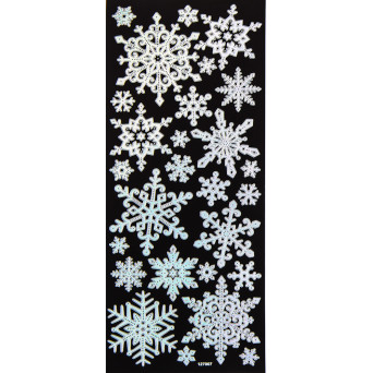 Stickers - Snowflakes, 27 pcs