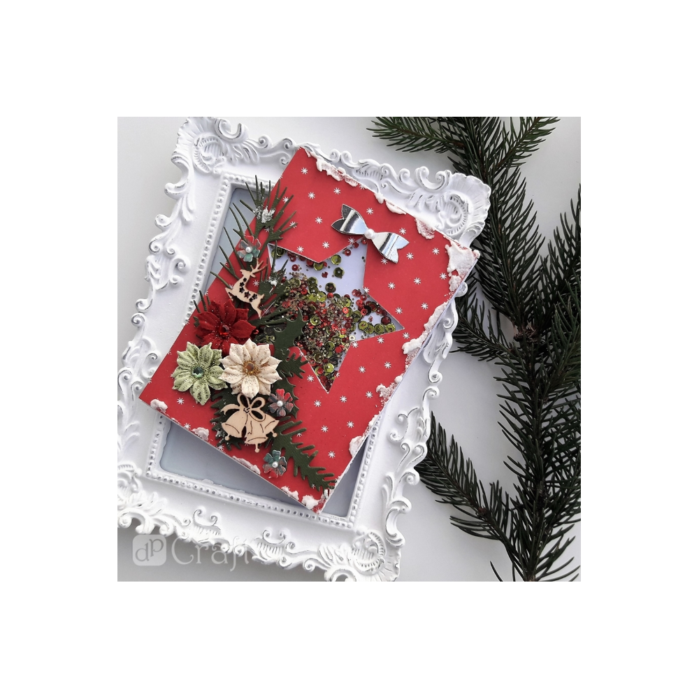 Wooden shapes Christmas 2, 45 pcs