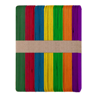Creative sticks Jumbo - colors, 60 pcs