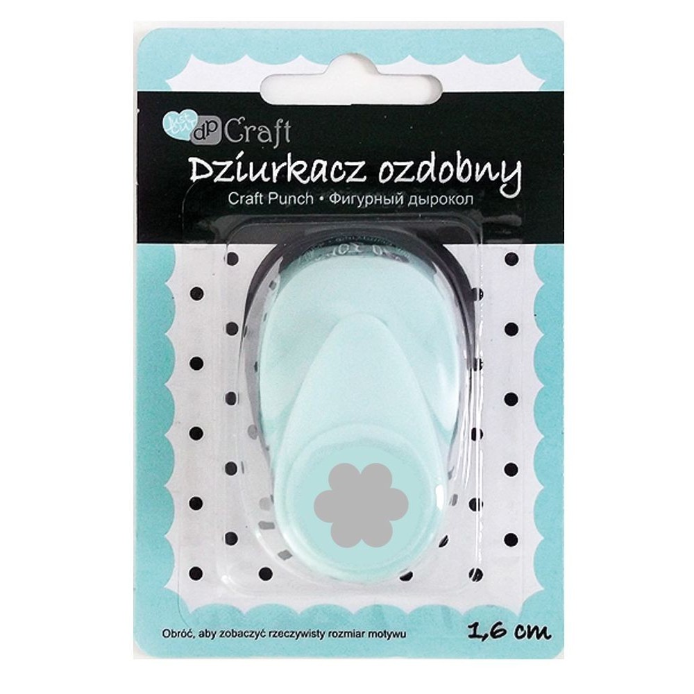 Dziurkacz ozdobny Kwiatek - DpCraft - 1,6 cm