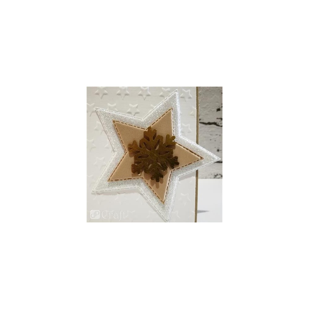 Set of cutting dies - Stars, 4 pcs.