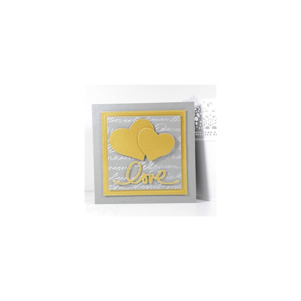 Zestaw wykrojników - DpCraft - Kwadraty, 12 x 12 cm, 7 szt.