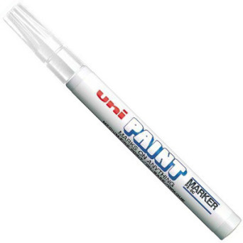 Marker olejowy PX-20 - Uni - biały