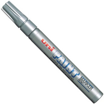 Paint Marker Extra Fine UNI PX-20 silver