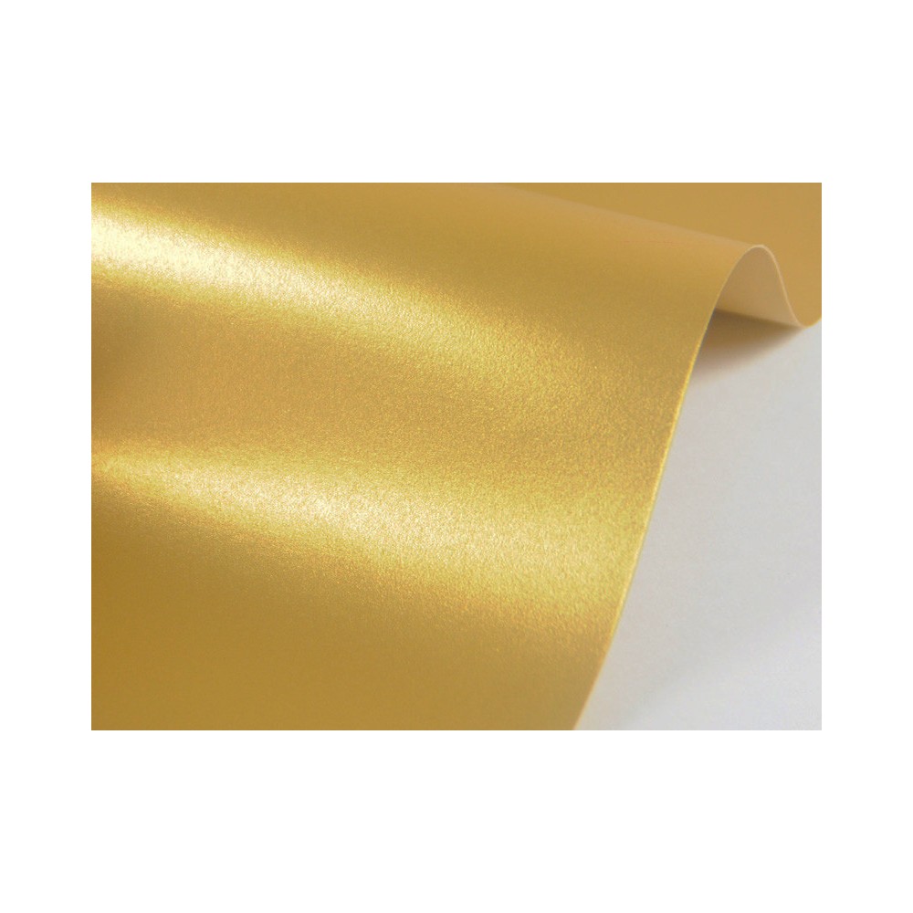 Papier Sirio Pearl 125g - Aurum złoty A4