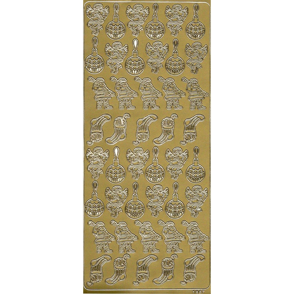 Stickers Angel - gold