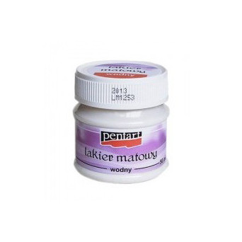 Lakier wodny - Pentart - matowy, 50 ml
