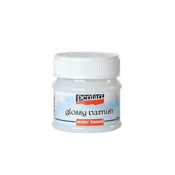 Aqua varnish - Pentart - glossy, 50 ml