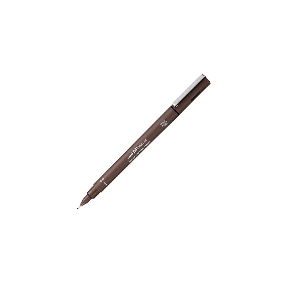 Fineliner Pen UNI PIN 005-200 sepia