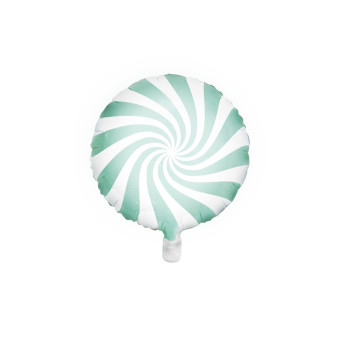 Balon foliowy Cukierek - miętowy, 35 cm